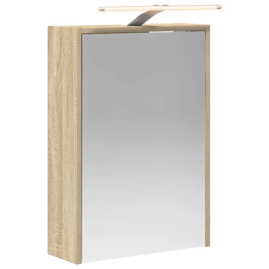 Armoire Miroir de Salle de Bain Chêne Sonoma 43 x 16 x 62.5 cm - 2