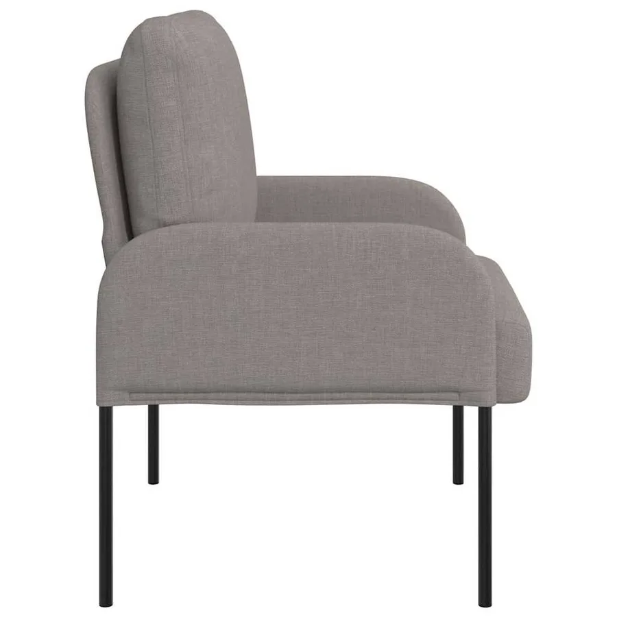 Canapés avec coussin 55cm Taupe Contreplaqué - 5