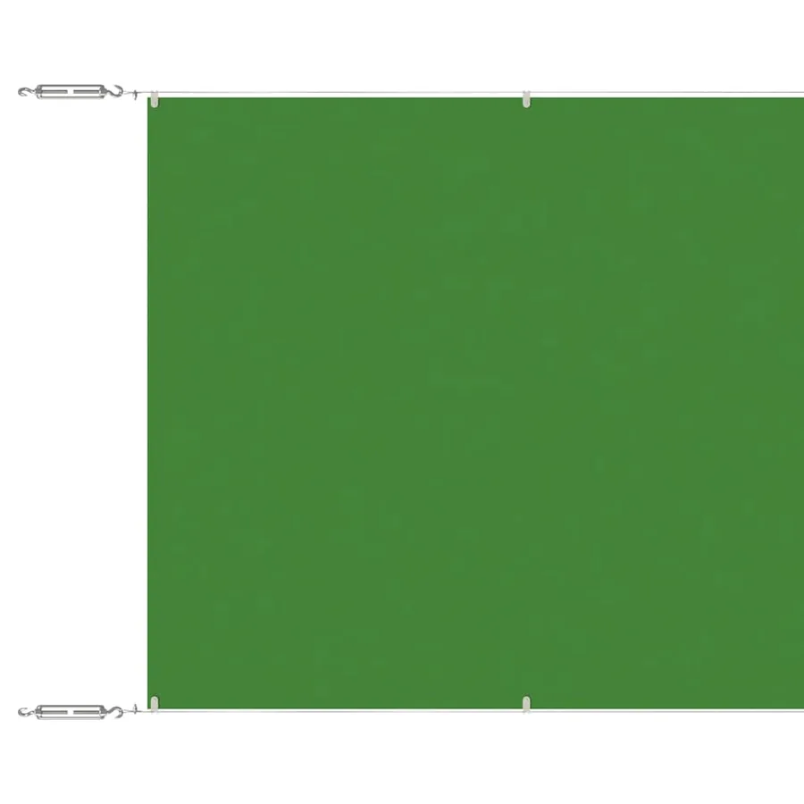 Auvent vertical Vert clair 60x1000 cm Tissu oxford - 2
