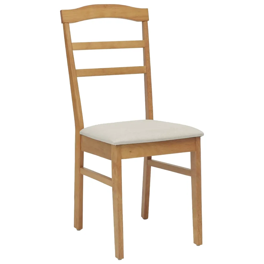 Chaise de salle à manger 2 pcs Naturel et clair - 4