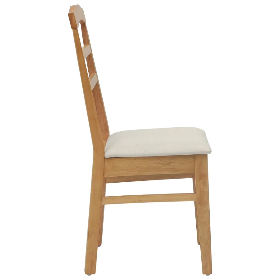 Chaise de salle à manger 2 pcs Naturel et clair - 6