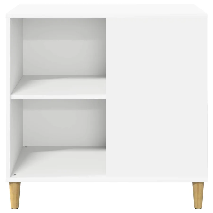 Maison pour chat Blanc 72 x 42.5 x 70 cm Bois d'ingénierie - 6