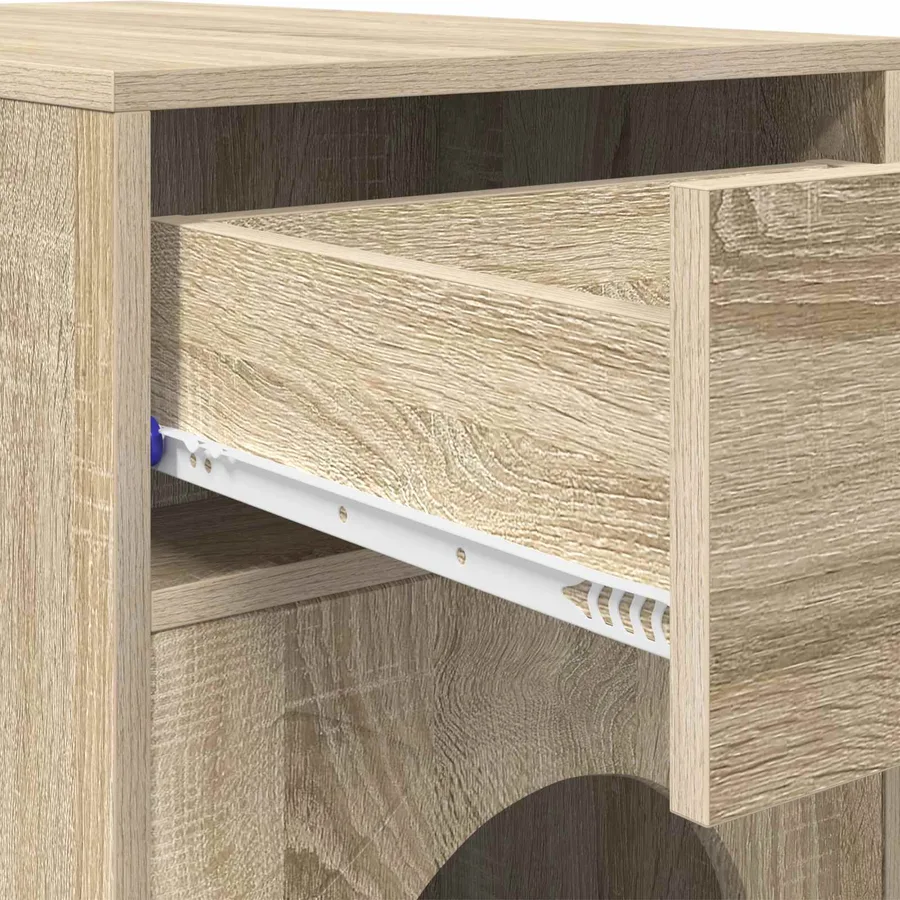 Maison pour chat Sonoma 72 x 42.5 x 70 cm Bois d'ingénierie - 9