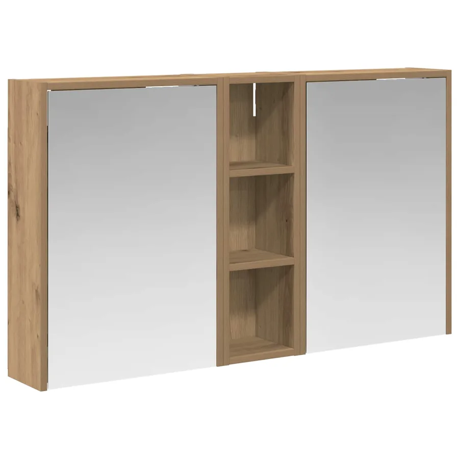 Ensemble de Meubles de Salle de Bain 3 pc 106 x 16 x 62,5 cm - 2
