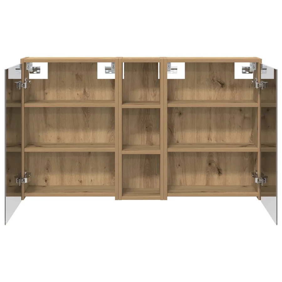 Ensemble de Meubles de Salle de Bain 3 pc 106 x 16 x 62,5 cm - 7