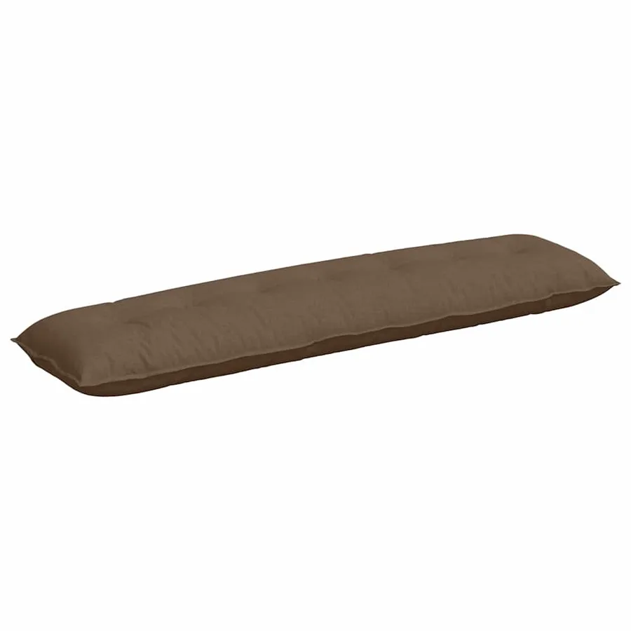 Coussin de Dos Marron 200 x 19 x 50 cm tissu - 2