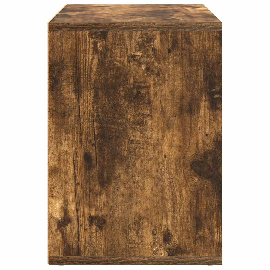 Maison pour chat Chêne fumé 51 x 30 x 42,5 cm Bois d'ingénierie - 6