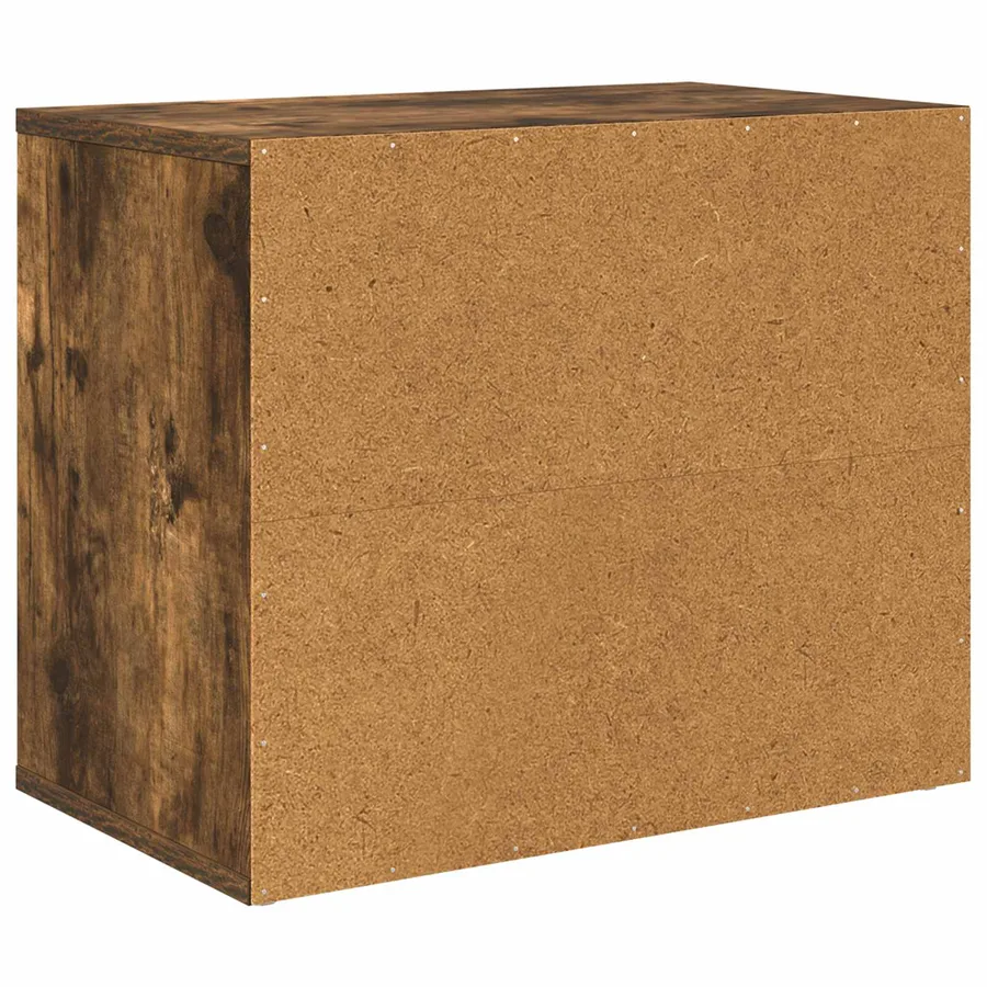 Maison pour chat Chêne fumé 51 x 30 x 42,5 cm Bois d'ingénierie - 7