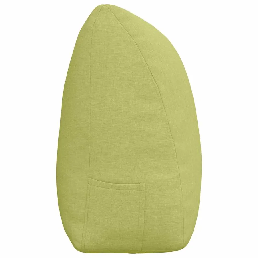Coussin de Dos Vert clair 200 x 24 x 50 cm tissu - 7