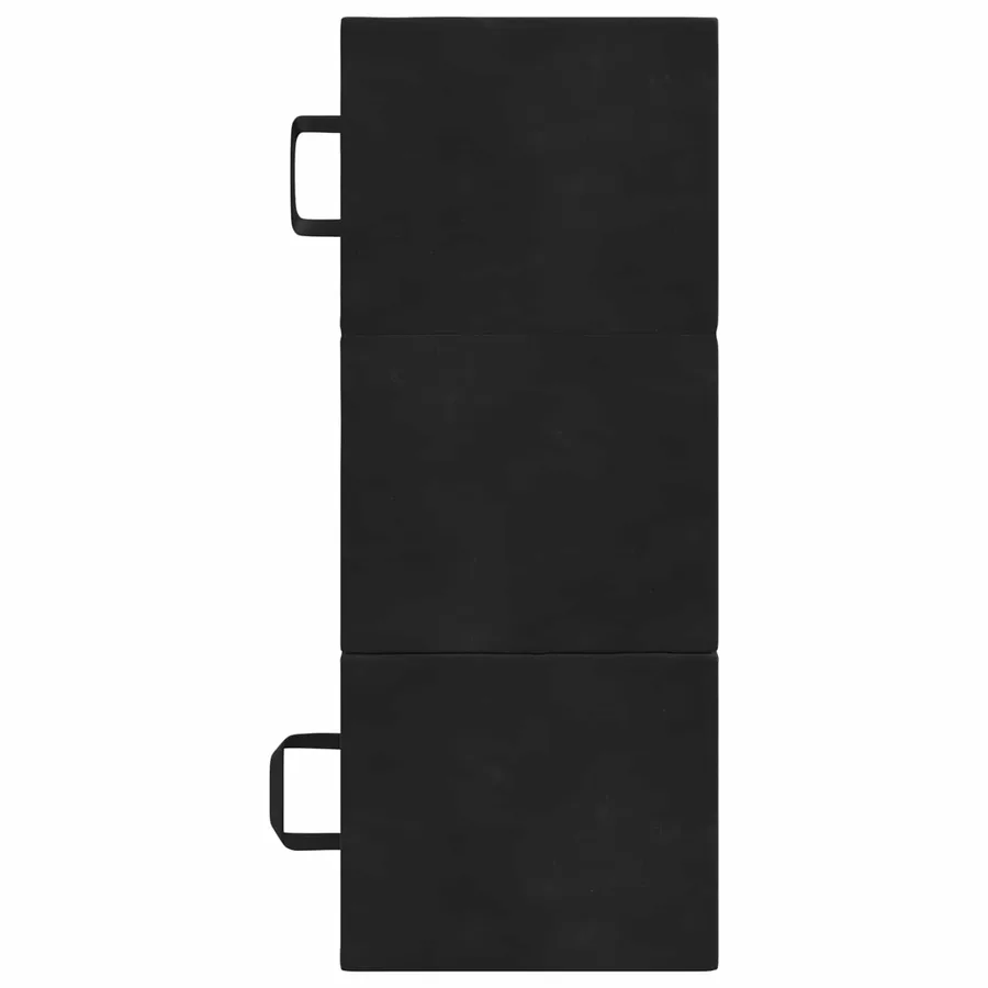 Canapé-lit pliable 75 x 67 x 45 cm Noir - 6