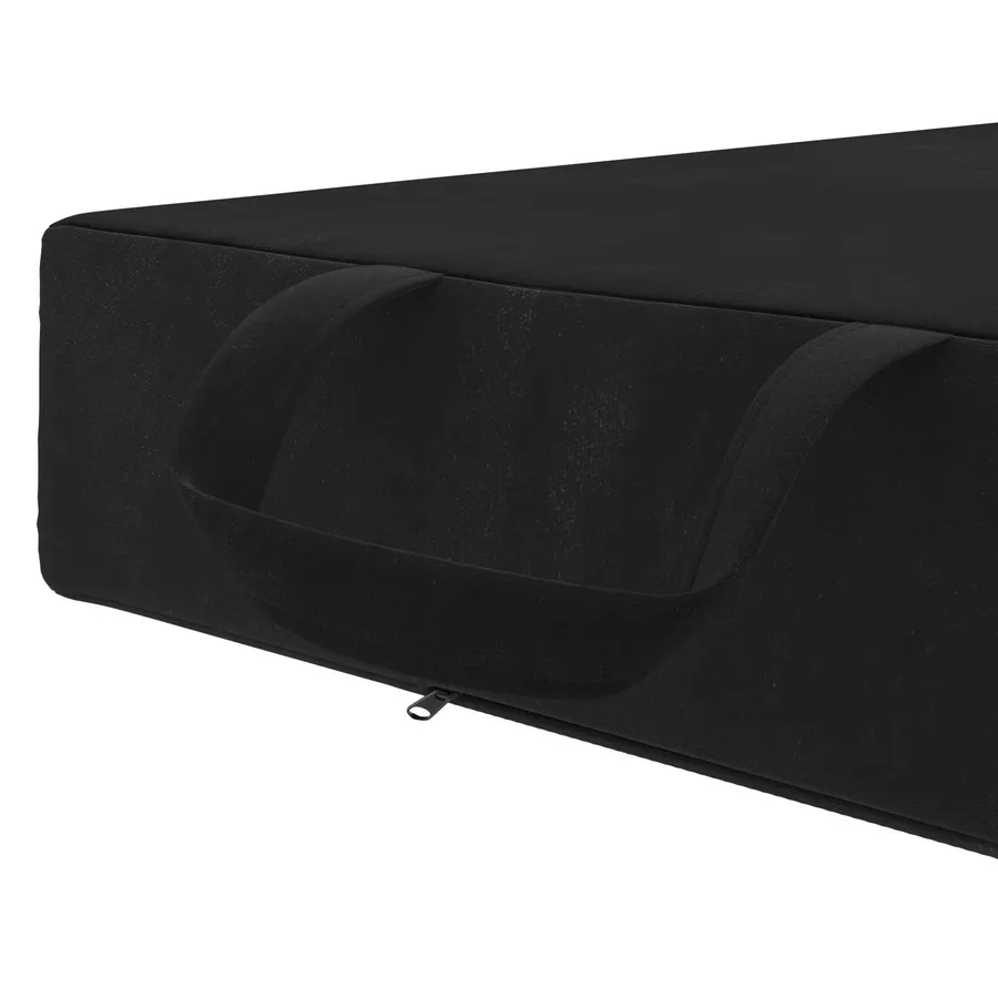 Canapé-lit pliable 75 x 67 x 45 cm Noir - 7