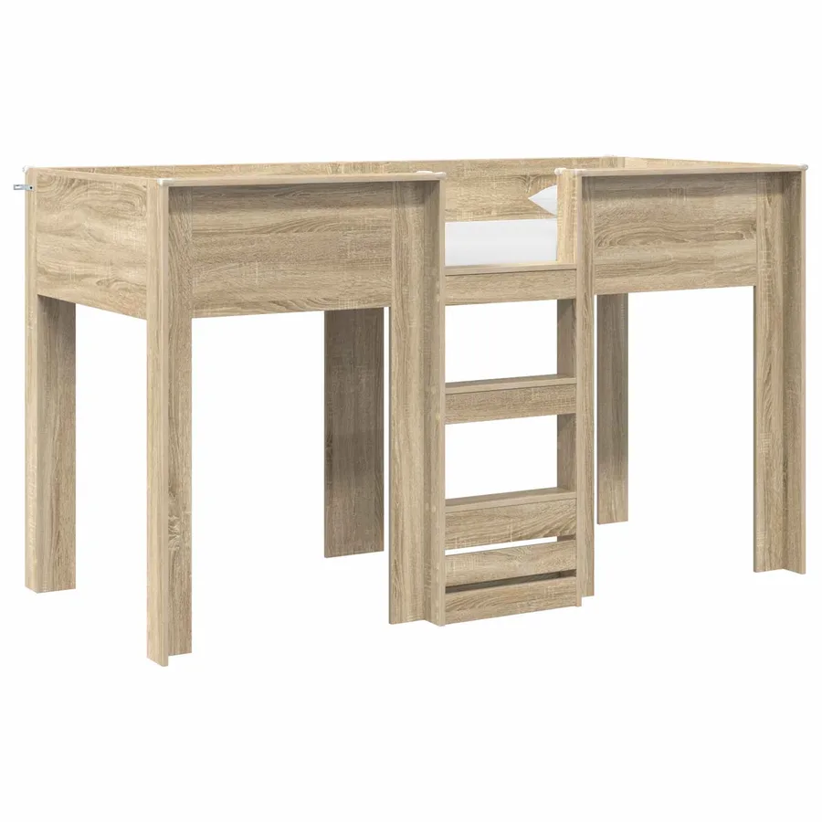 Lit Superposé pour Enfants Chêne Sonoma 75 x 190 cm - 2