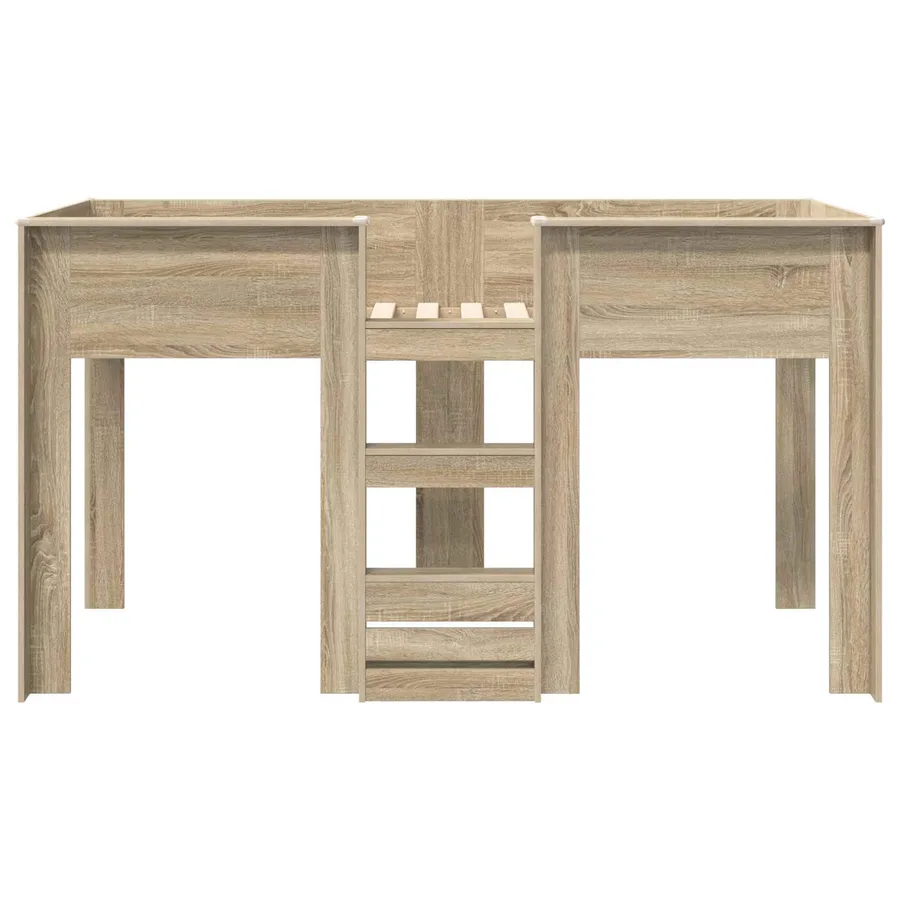 Lit Superposé pour Enfants Chêne Sonoma 75 x 190 cm - 5