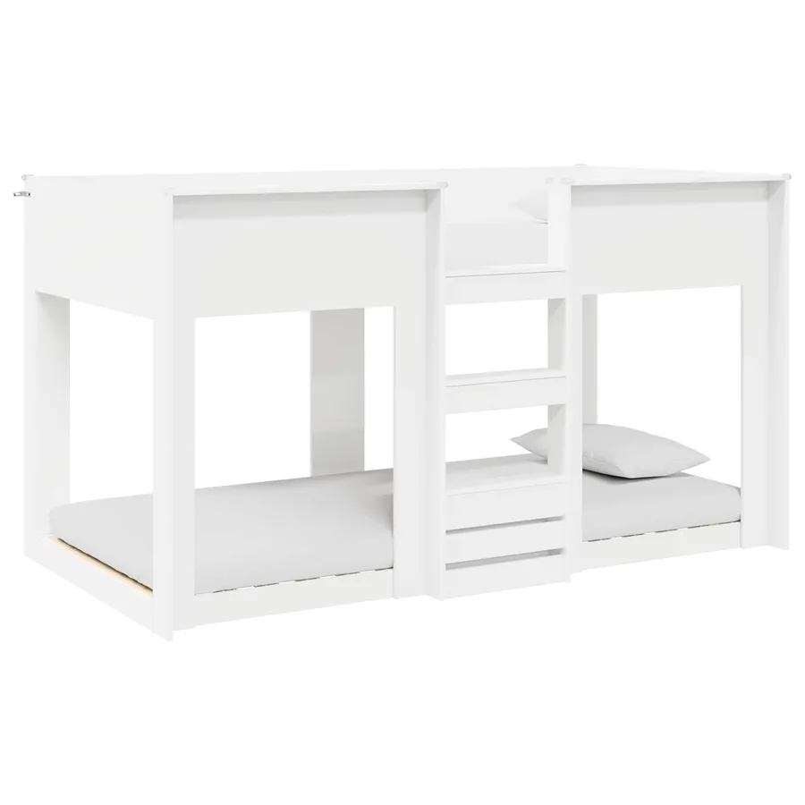 Lit Superposé pour Enfants Blanc 75 x 190 cm Bois d'ingénierie - 2
