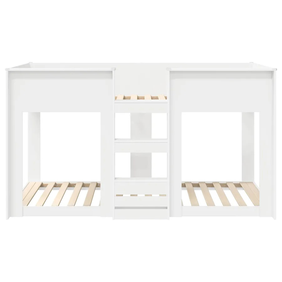 Lit Superposé pour Enfants Blanc 75 x 190 cm Bois d'ingénierie - 5