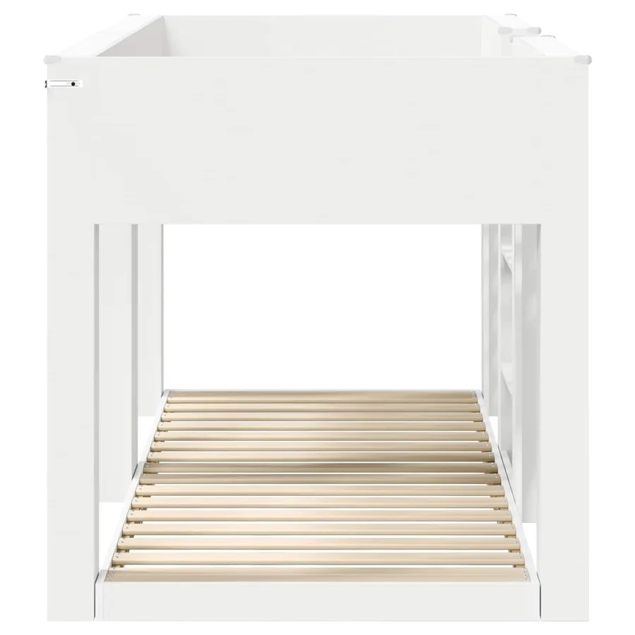 Lit Superposé pour Enfants Blanc 75 x 190 cm Bois d'ingénierie - 6