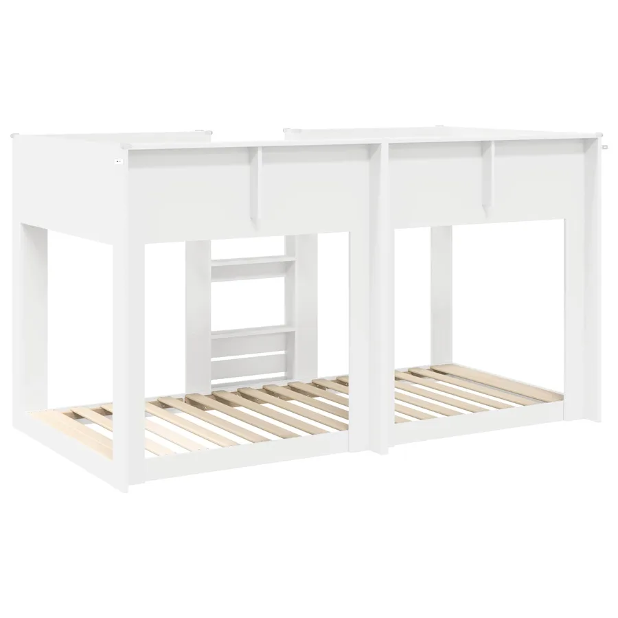 Lit Superposé pour Enfants Blanc 75 x 190 cm Bois d'ingénierie - 7