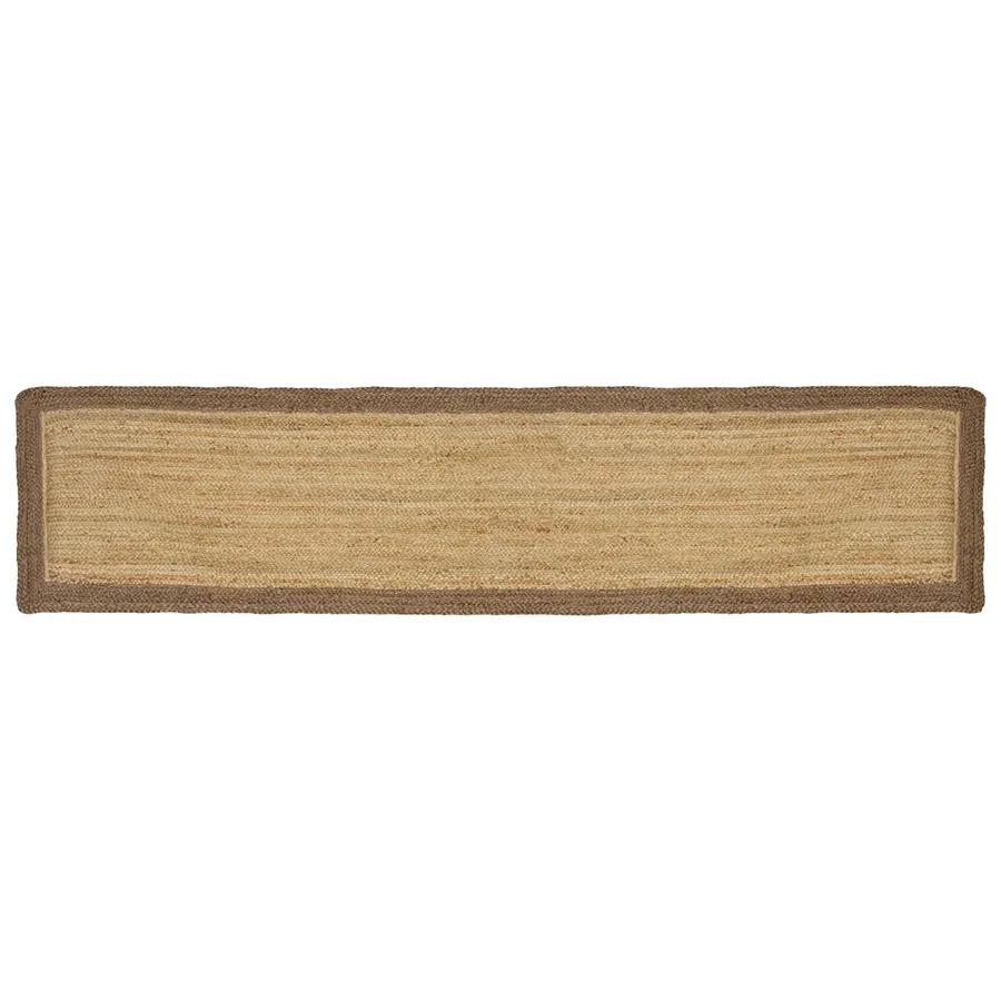 Tapis de surface Gris 60 x 250 cm Jute
