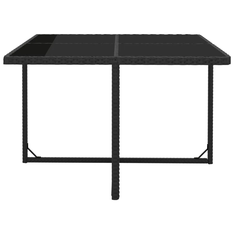 Ensemble à manger d'extérieur 5pcs avec coussins Résine tressée - 6