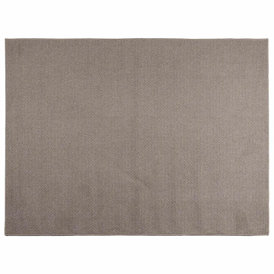 Tapis de surface LUGO Crème et Taupe 200 x 140 cm Polyester - 2
