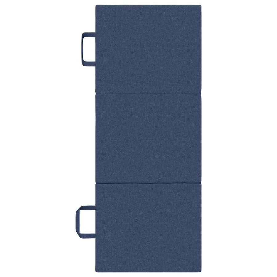 Canapé-lit pliable 75 x 67 x 45 cm Bleu - 6