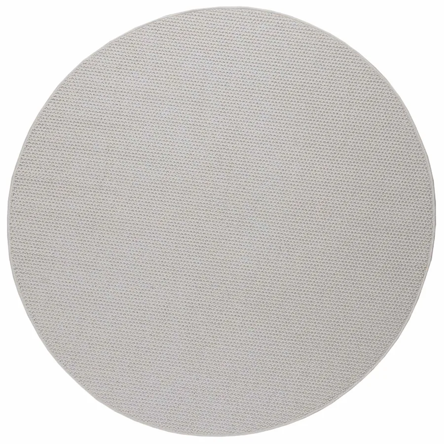 Tapis de surface Rond LUGO Crème Ø 120 CM Polyester - 2