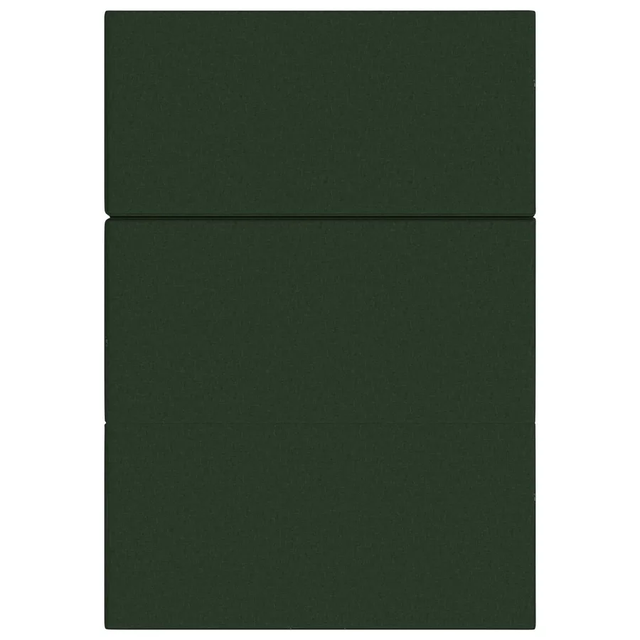 Canapé-lit pliable 140 x 67 x 45 cm Vert foncé - 5