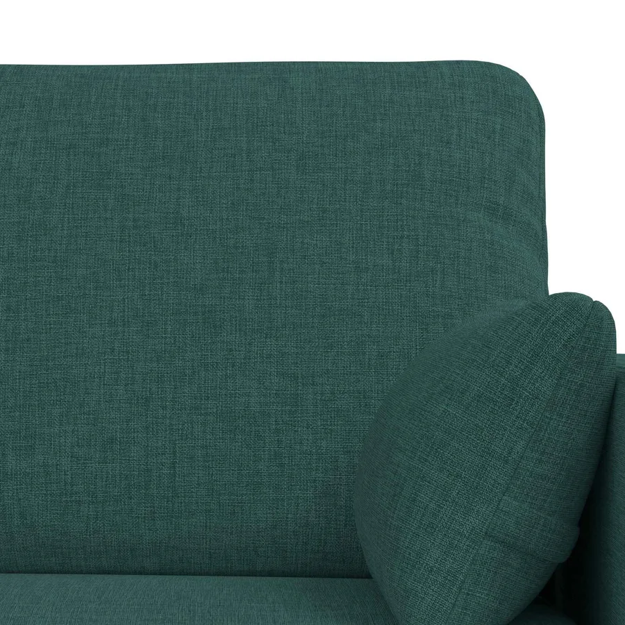 Ensemble de Canapés 2 pcs Vert foncé 158 x 78 x 80 cm tissu - 6