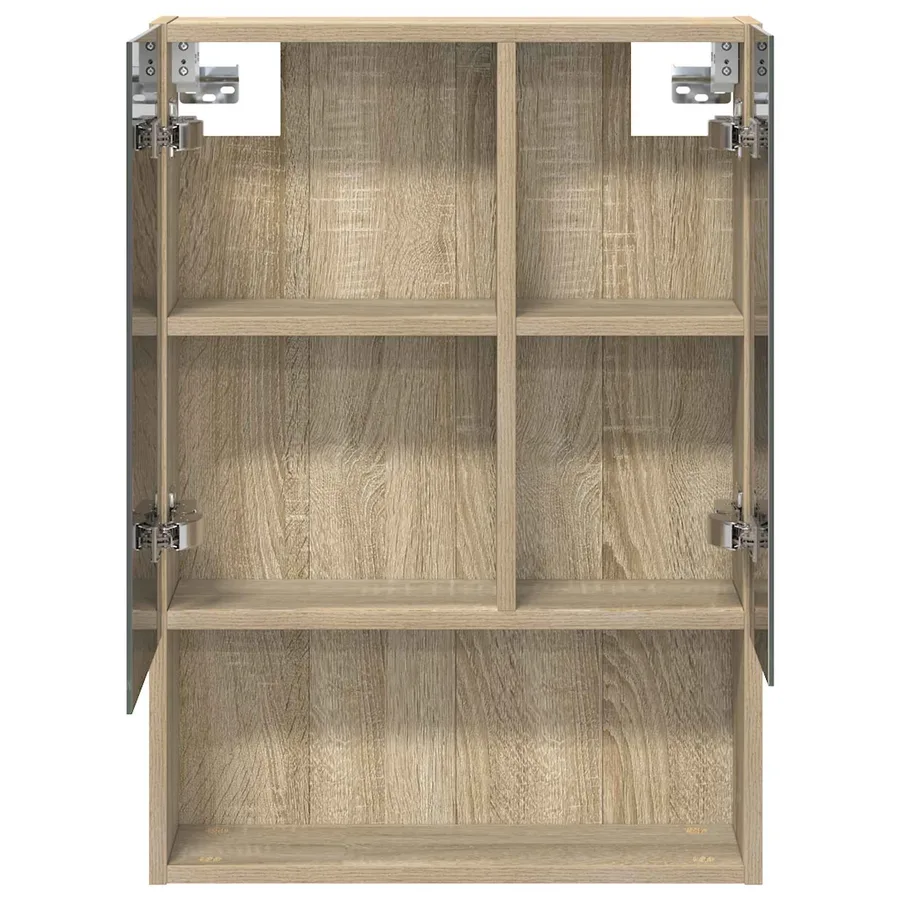 Armoire Miroir de Salle de Bain Chêne Sonoma 50 x 14,5 x 70 cm - 6