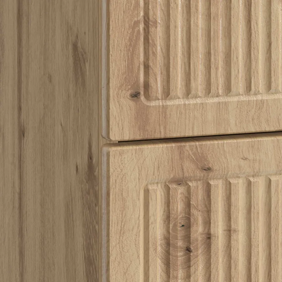 Cabinet de chevet 2 pc Chêne artisanal 43 x 34,5 x 47,5 cm - 10