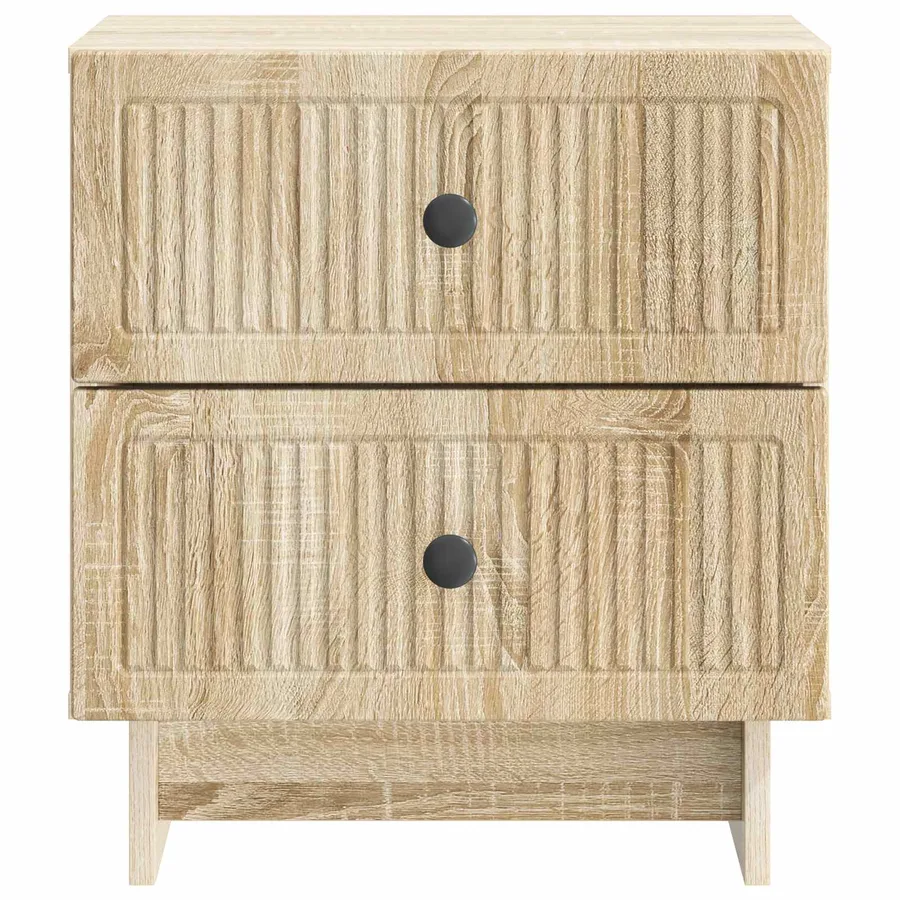Cabinet de chevet 2 pcs Chêne Sonoma 43 x 34,5 x 47,5 cm - 7