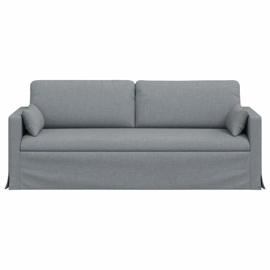 Canapé Gris clair 78 x 78 x 80 cm tissu - 4