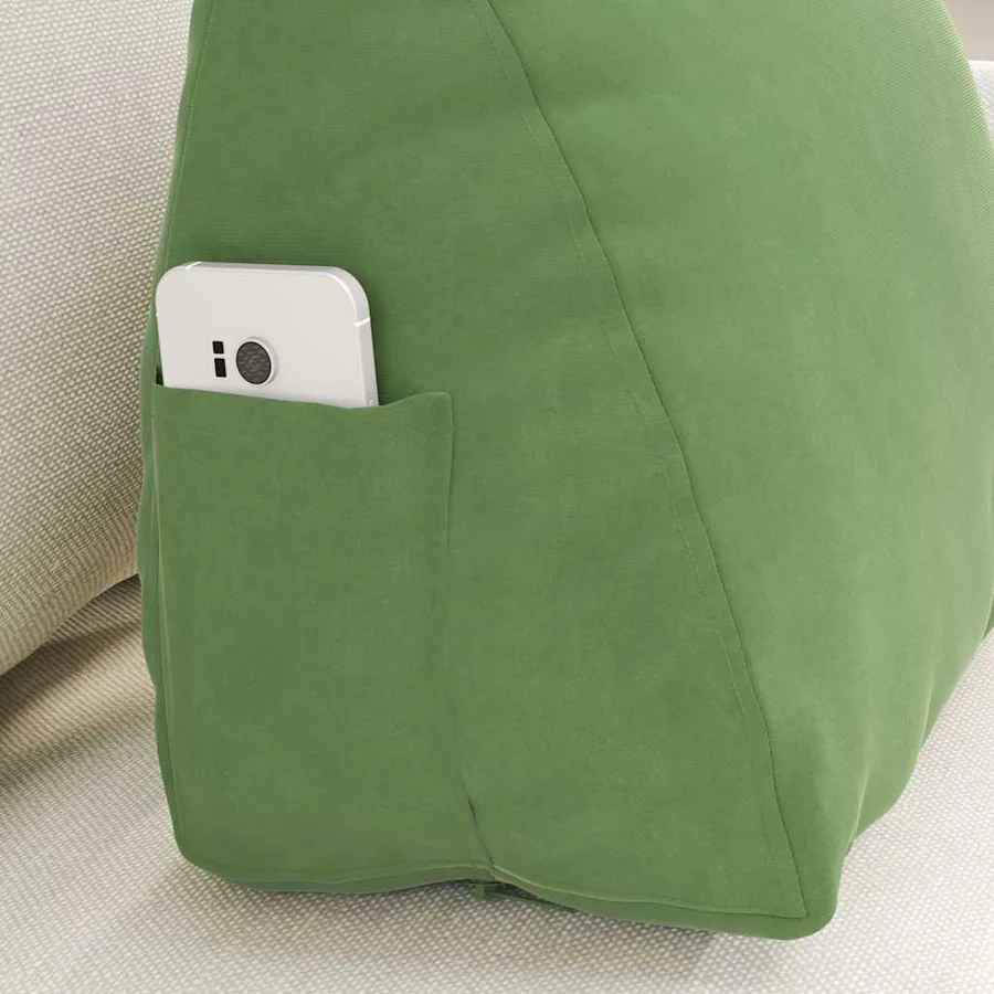 Coussin de Dos Vert clair 45 x 20 x 35 cm - 5