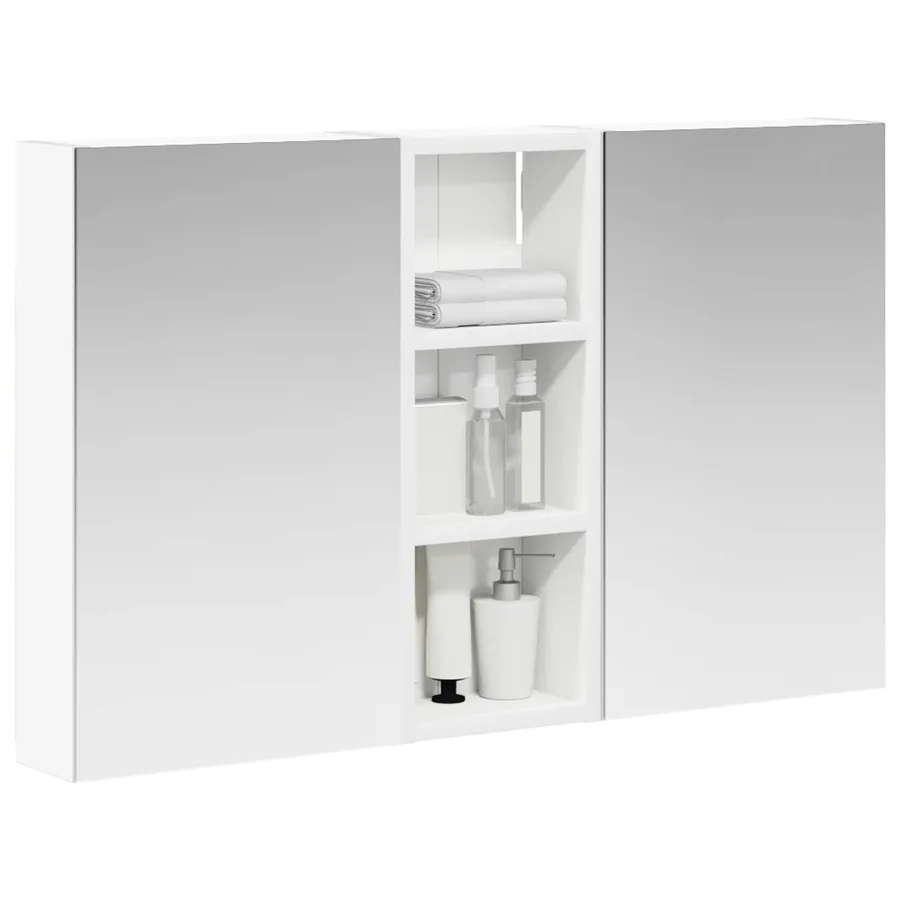 Ensemble de Meubles de Salle de Bain 3 pcs 80 x 10,5 x 50 cm - 3