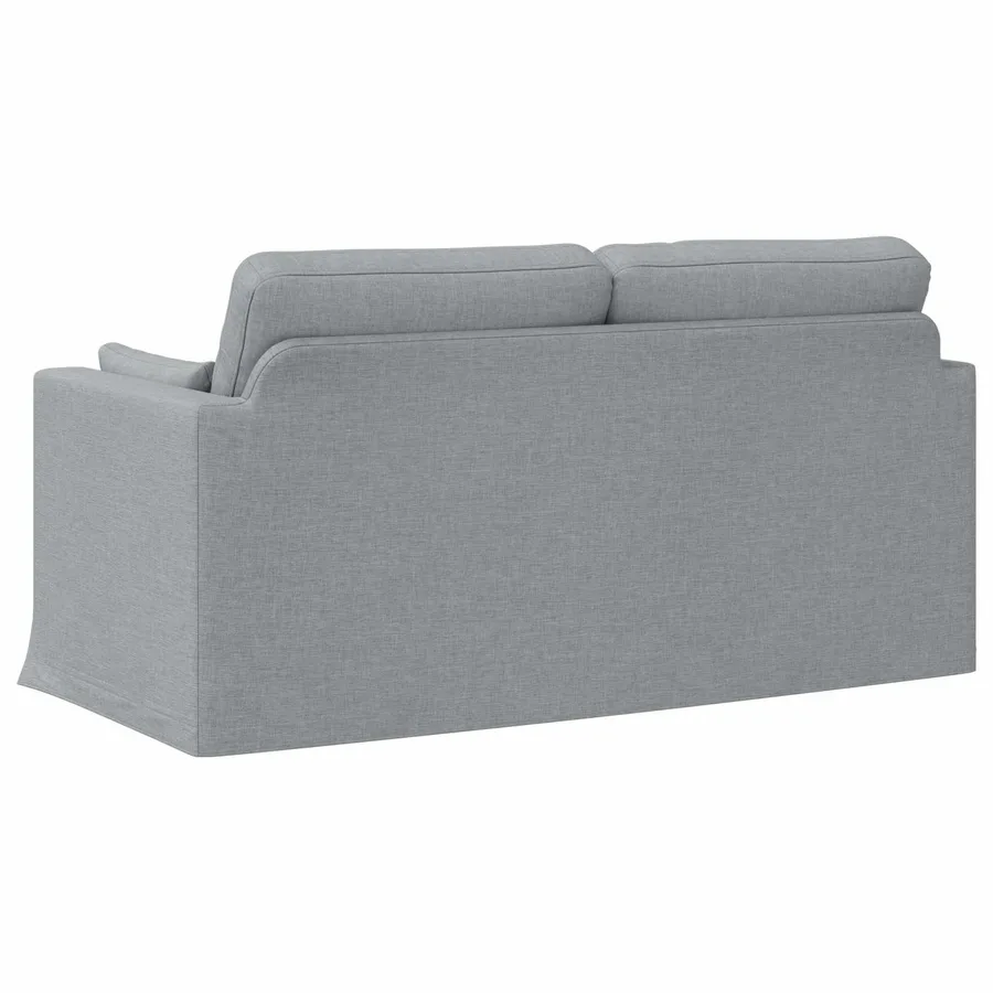 Canapé Gris clair 158 x 78 x 80 cm tissu - 6