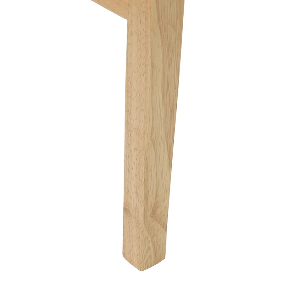 Chaises de salle à manger 2 pcs Naturel 43 x 54 x 89 cm - 10