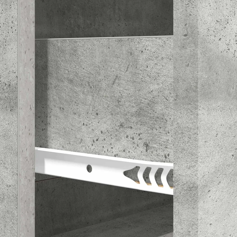 Armoire à tiroirs Gris béton 66 x 34,5 x 90 cm - 10