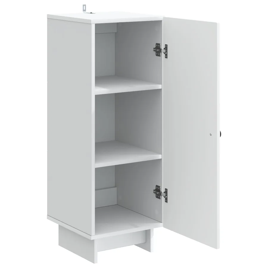 Buffet Blanc 33 x 34,5 x 90 cm Bois d'ingénierie - 5