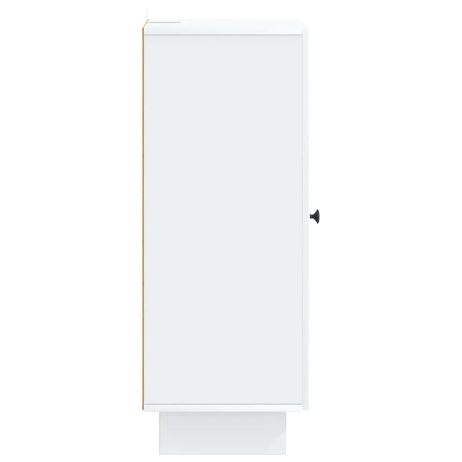Buffet Blanc 33 x 34,5 x 90 cm Bois d'ingénierie - 7