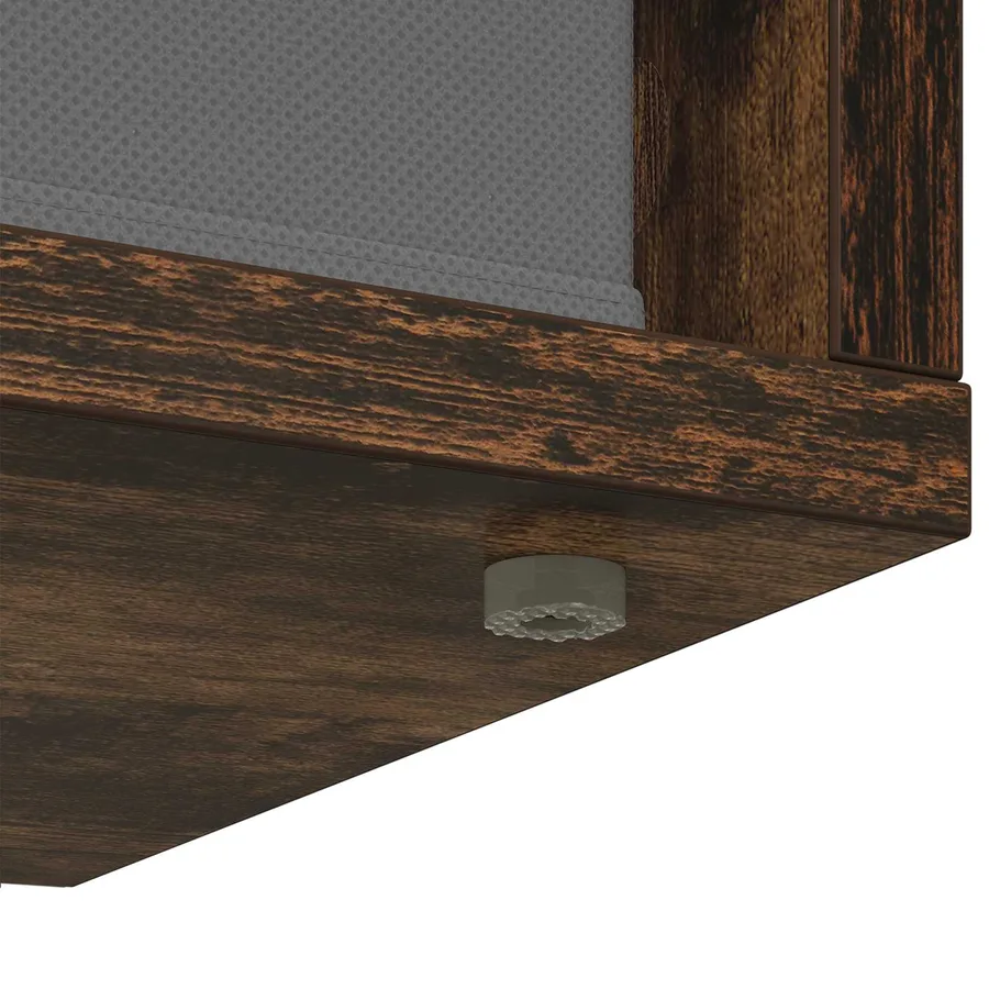 Basboard avec tiroir Chêne fumé 102 x 32 x 48,5 cm - 11
