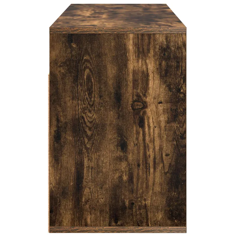 Basboard avec tiroir Chêne fumé 102 x 32 x 48,5 cm - 7