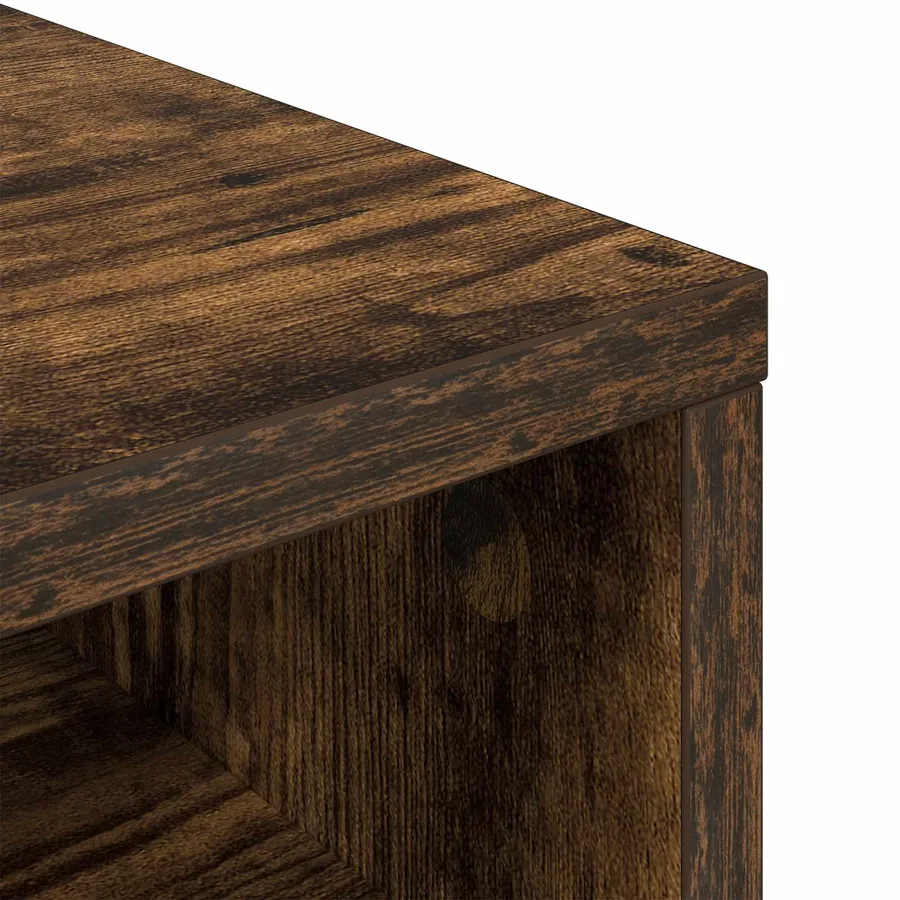 Basboard avec tiroir Chêne fumé 102 x 32 x 48,5 cm - 9