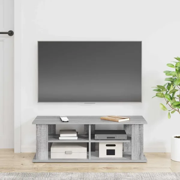 Support de télévision Gris Sonoma 96 x 35 x 33,5 cm