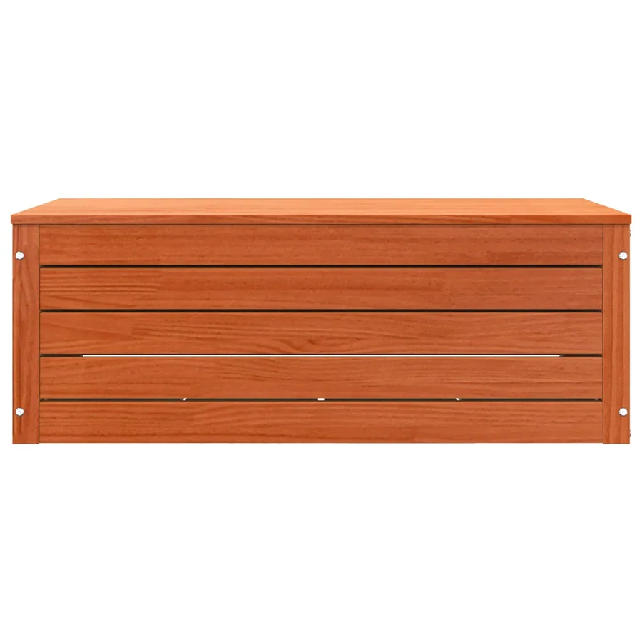 Boîte de rangement avec stockage Cire marron 89 x 36,5 x 33 cm - 6