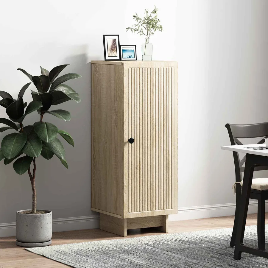 Buffet Chêne Sonoma 33 x 34,5 x 90 cm Bois d'ingénierie - 4
