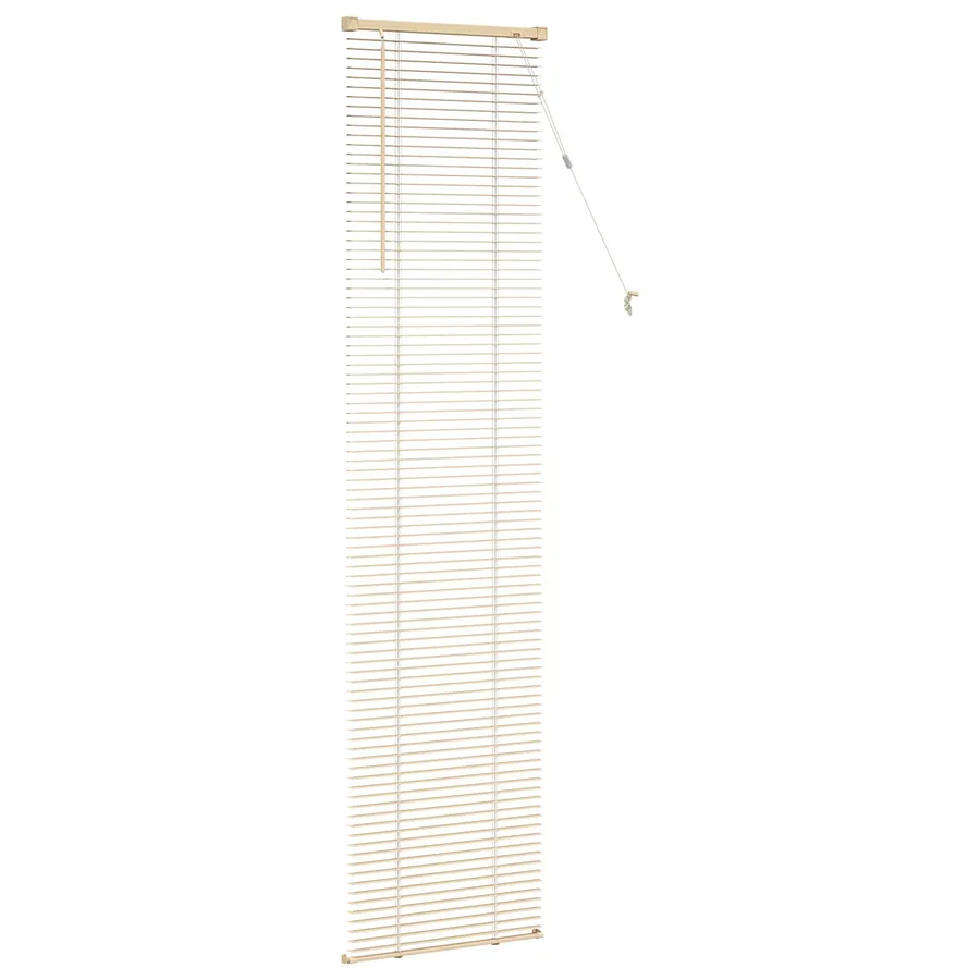 Store Vénitien Marron clair avec motif 213 x 50 cm 25 mm PVC - 5