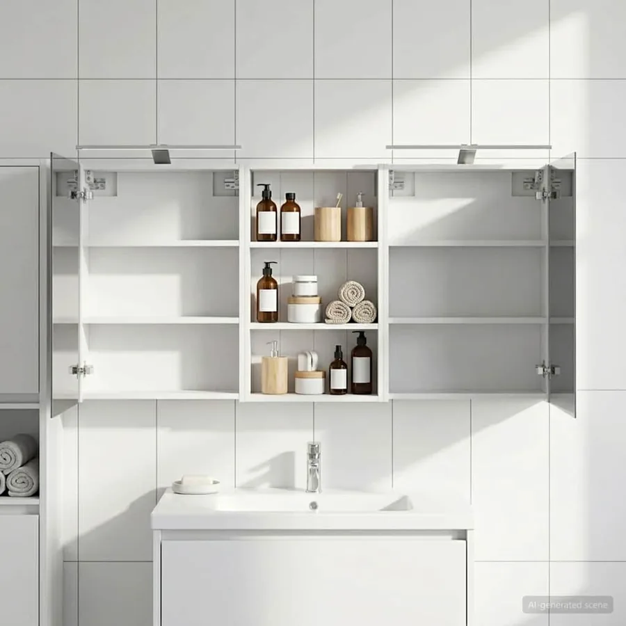 Ensemble de Meubles de Salle de Bain 3 pcs 140 x 14,5 x 70 cm