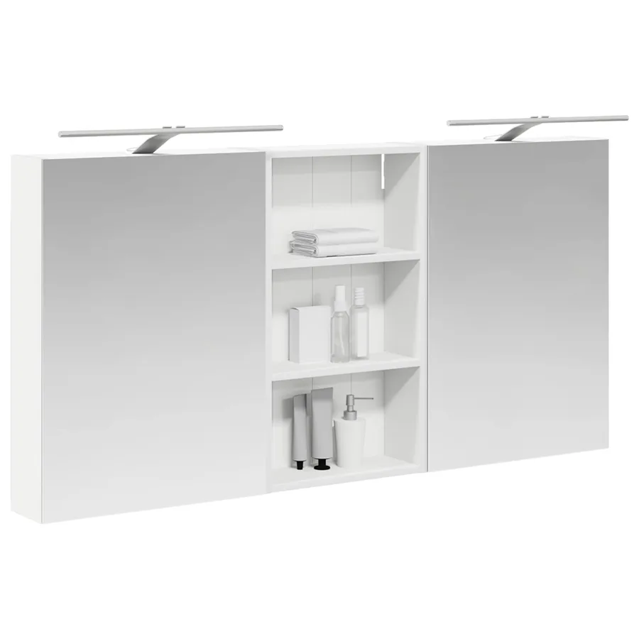 Ensemble de Meubles de Salle de Bain 3 pcs 140 x 14,5 x 70 cm - 3