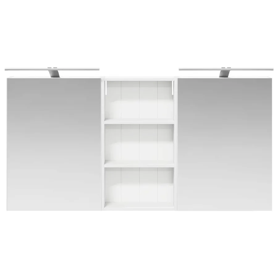 Ensemble de Meubles de Salle de Bain 3 pcs 140 x 14,5 x 70 cm - 6