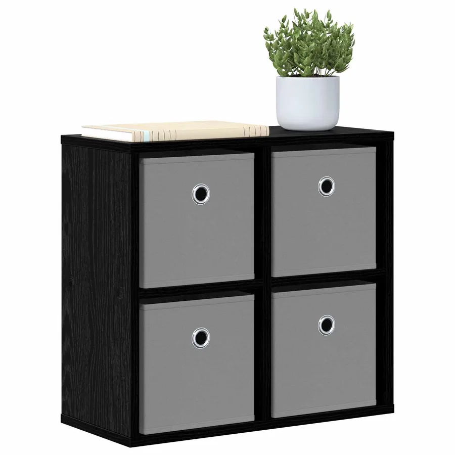 Buffet avec tiroir Chêne noir 49,5 x 22 x 47 cm - 3